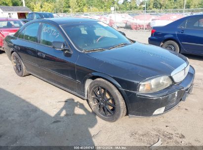 2003 LINCOLN LS V8 Black  Gasoline 1LNHM87A43Y669104 photo #1