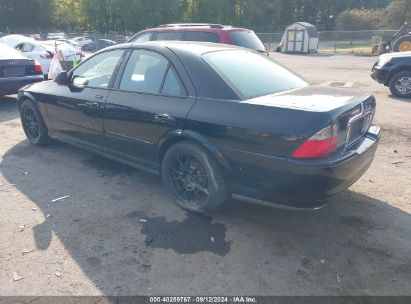 2003 LINCOLN LS V8 Black  Gasoline 1LNHM87A43Y669104 photo #4