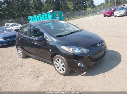 2011 MAZDA MAZDA2 TOURING Black  Gasoline JM1DE1HZ3B0127162 photo #1