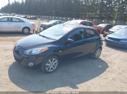 2011 MAZDA MAZDA2 TOURING Black  Gasoline JM1DE1HZ3B0127162 photo #3