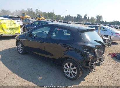 2011 MAZDA MAZDA2 TOURING Black  Gasoline JM1DE1HZ3B0127162 photo #4