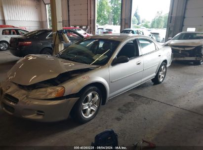 2002 DODGE STRATUS SE PLUS Silver  Gasoline 1B3EL46X72N101178 photo #3