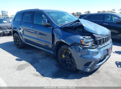 2021 JEEP GRAND CHEROKEE TRACKHAWK 4X4 Gray  Gasoline 1C4RJFN90MC682137 photo #1