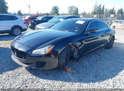 2014 MASERATI QUATTROPORTE S Q4 Black  Gasoline ZAM56RRA5E1082700 photo #3