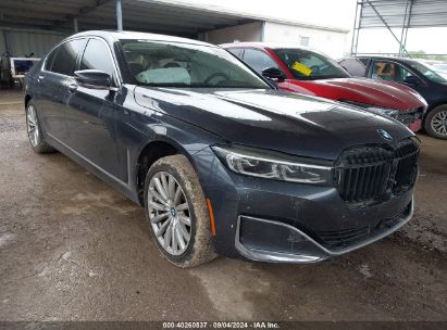 2020 BMW 740I Gray  Gasoline WBA7T2C06LGL18016 photo #1