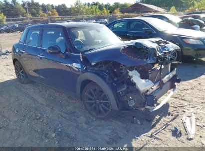 2016 MINI HARDTOP COOPER S Blue  Gasoline WMWXU3C53G2B67284 photo #1