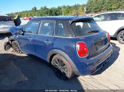 2016 MINI HARDTOP COOPER S Blue  Gasoline WMWXU3C53G2B67284 photo #4