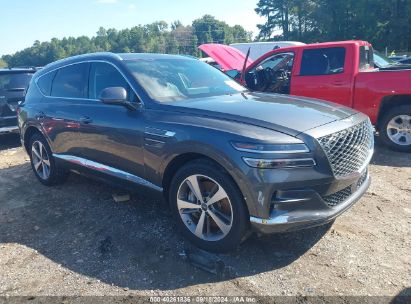 2021 GENESIS GV80 3.5T AWD Gray  Gasoline KMUHCESC2MU049954 photo #1