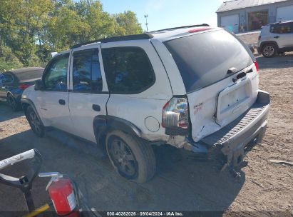 2007 ISUZU ASCENDER S White  Gasoline 4NUDS13S672702423 photo #4