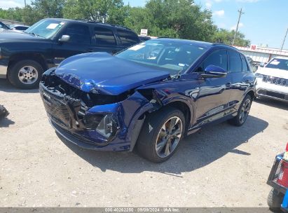 2023 AUDI Q4 E-TRON PREMIUM PLUS 50 QUATTRO Blue  Electric WA1L2BFZ6PP068369 photo #3