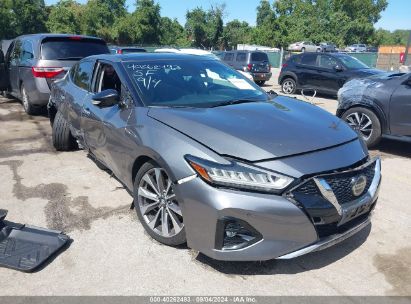 2019 NISSAN MAXIMA 3.5 PLATINUM Gray  Gasoline 1N4AA6AV9KC377500 photo #1