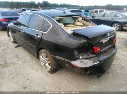 2009 INFINITI M35 Black  Gasoline JNKCY01E19M801962 photo #4