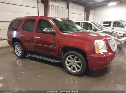 2008 GMC YUKON DENALI Red  Gasoline 1GKFK63838J146623 photo #1