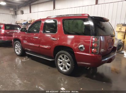 2008 GMC YUKON DENALI Red  Gasoline 1GKFK63838J146623 photo #4