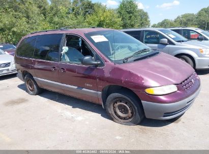 1999 PLYMOUTH GRAND VOYAGER SE Purple  Flexible Fuel 1P4GP44G3XB549050 photo #1