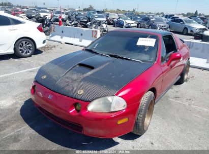 1994 HONDA CIVIC DEL SOL SI Red  Gasoline JHMEH6267RS006378 photo #3