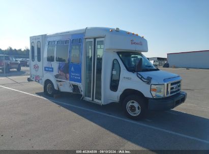 2011 FORD BUS E-450 CUTAWAY White  Other 1FDFE4FS4BDA83547 photo #1