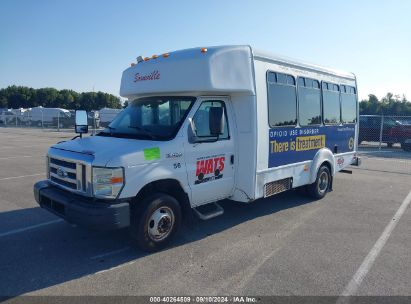 2011 FORD BUS E-450 CUTAWAY White  Other 1FDFE4FS4BDA83547 photo #3