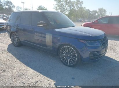 2018 LAND ROVER RANGE ROVER 5.0L V8 SUPERCHARGED AUTOBIOGRAPHY Blue  Gasoline SALGV2RE8JA511079 photo #1