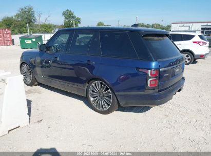 2018 LAND ROVER RANGE ROVER 5.0L V8 SUPERCHARGED AUTOBIOGRAPHY Blue  Gasoline SALGV2RE8JA511079 photo #4