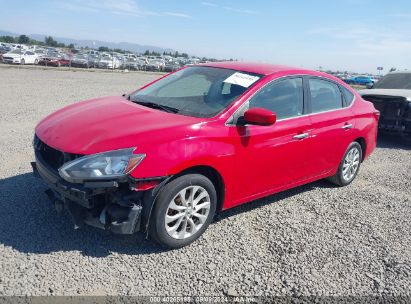 2018 NISSAN SENTRA SV Red  Gasoline 3N1AB7AP1JL642365 photo #3