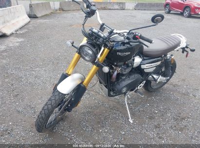 2022 TRIUMPH MOTORCYCLE SCRAMBLER 1200 XE/1200 STEVE MCQUEEN EDITION Black  Gasoline SMTD51HG3NTAU2408 photo #3