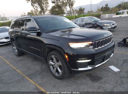 2021 JEEP GRAND CHEROKEE L LIMITED 4X2 Black  Gasoline 1C4RJJBG4M8152262 photo #1