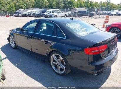 2013 AUDI S4 3.0T PREMIUM PLUS Black  Gasoline WAUBGAFL3DA056832 photo #4