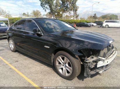 2013 BMW 528I Black  Gasoline WBAXG5C51DDY37446 photo #1