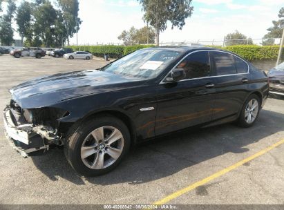 2013 BMW 528I Black  Gasoline WBAXG5C51DDY37446 photo #3