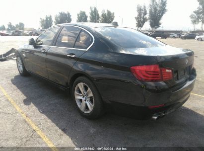 2013 BMW 528I Black  Gasoline WBAXG5C51DDY37446 photo #4