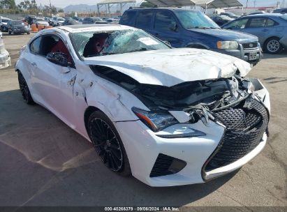 2015 LEXUS RC F White  Gasoline JTHHP5BC4F5000726 photo #1