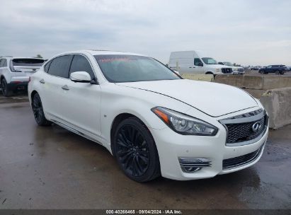 2017 INFINITI Q70L 3.7 White  Gasoline JN1BY1PP3HM170404 photo #1