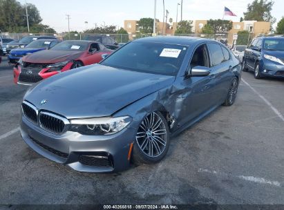 2017 BMW 530I Gray  Gasoline WBAJA5C38HG895256 photo #3