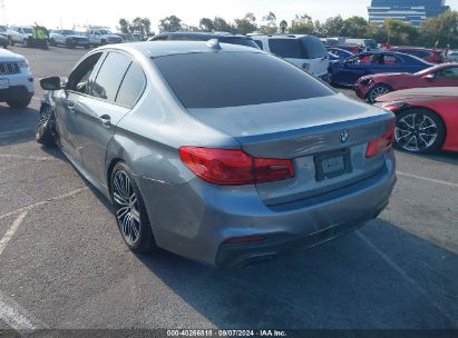 2017 BMW 530I Gray  Gasoline WBAJA5C38HG895256 photo #4