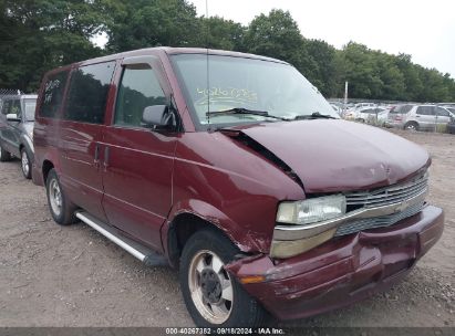 2003 CHEVROLET ASTRO LS Maroon  Gasoline 1GNEL19X83B127730 photo #1