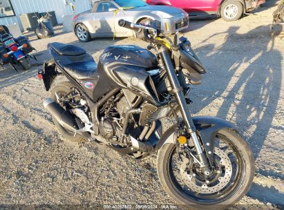 2024 YAMAHA MT-03 Black  Gasoline MH3RH20Y2RK014308 photo #1