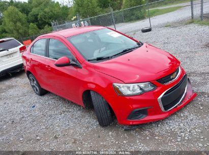 2017 CHEVROLET SONIC PREMIER AUTO Red  Gasoline 1G1JF5SB7H4124990 photo #1