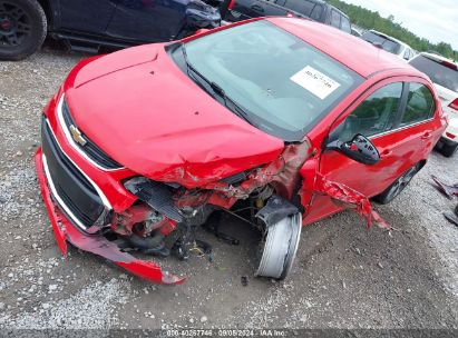 2017 CHEVROLET SONIC PREMIER AUTO Red  Gasoline 1G1JF5SB7H4124990 photo #3