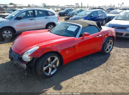 2007 PONTIAC SOLSTICE Red  Gasoline 1G2MB35B17Y115438 photo #3