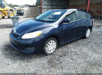 2010 TOYOTA MATRIX Blue  Gasoline 2T1KU4EE9AC354129 photo #3