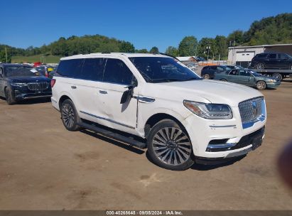 2019 LINCOLN NAVIGATOR RESERVE White  Gasoline 5LMJJ2LT6KEL10266 photo #1