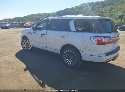 2019 LINCOLN NAVIGATOR RESERVE White  Gasoline 5LMJJ2LT6KEL10266 photo #4