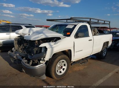 2014 CHEVROLET SILVERADO 1500 WORK TRUCK 1WT White  Gasoline 1GCNCPEH2EZ307872 photo #3