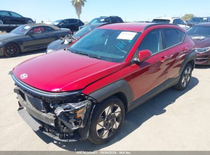 2024 HYUNDAI KONA SEL Red  Gasoline KM8HB3AB8RU054646 photo #3