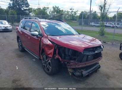 2023 SUBARU ASCENT LIMITED 8-PASSENGER Red  Gasoline 4S4WMARD0P3447071 photo #1