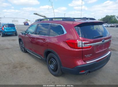 2023 SUBARU ASCENT LIMITED 8-PASSENGER Red  Gasoline 4S4WMARD0P3447071 photo #4