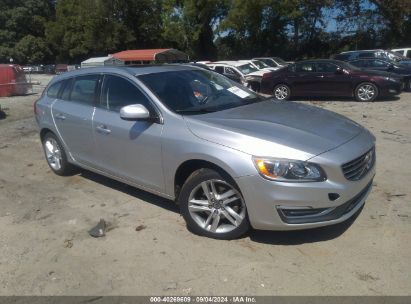 2015 VOLVO V60 T5 PREMIER Silver  Gasoline YV140MEK8F1249047 photo #1