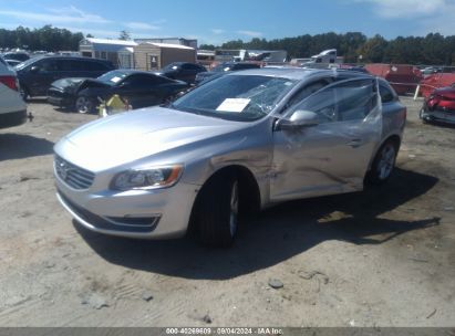 2015 VOLVO V60 T5 PREMIER Silver  Gasoline YV140MEK8F1249047 photo #3