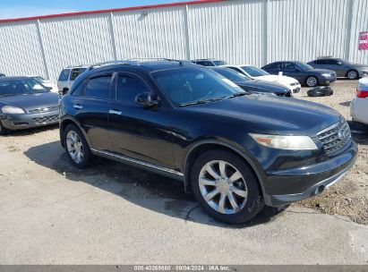 2008 INFINITI FX35 Black  Gasoline JNRAS08W28X200937 photo #1